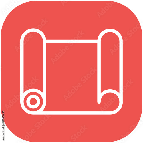 Yoga Mat Icon