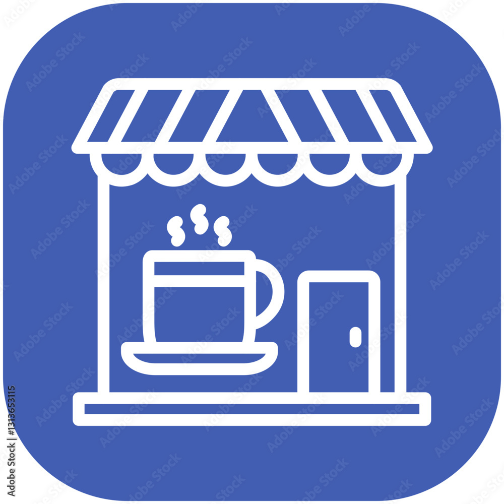 Obraz premium Cafe Icon