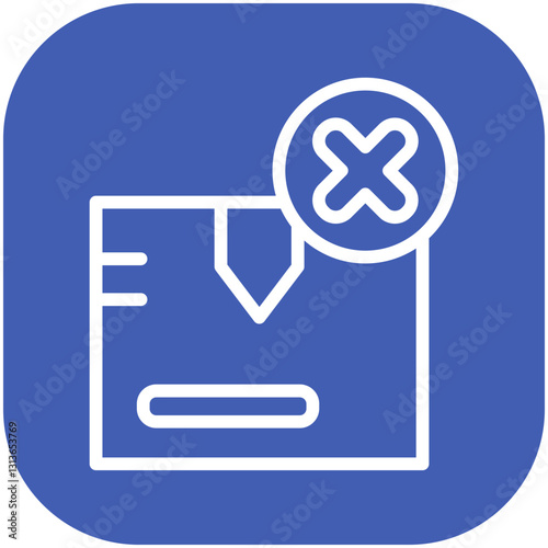 Delivery Cancelled Icon