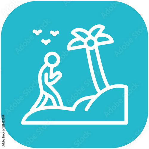 Exotic Vacation Icon