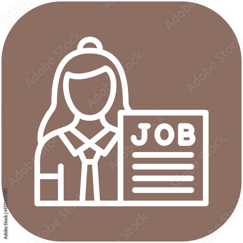 Applicant Female Icon