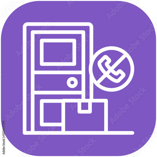Contactless Delivery Icon