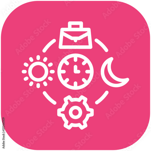 Sustainable Routine Icon