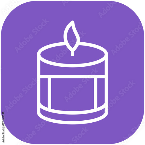 Scented Candle Icon
