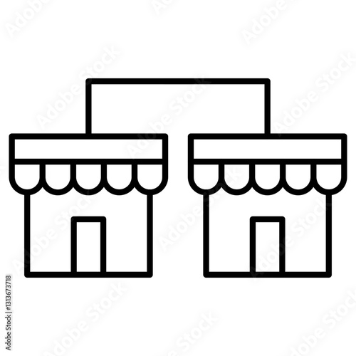 Franchise Line Icon