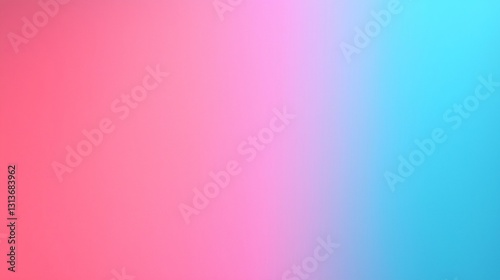 Gradual Blend of Pink and Blue Colors in Smooth Abstract Background