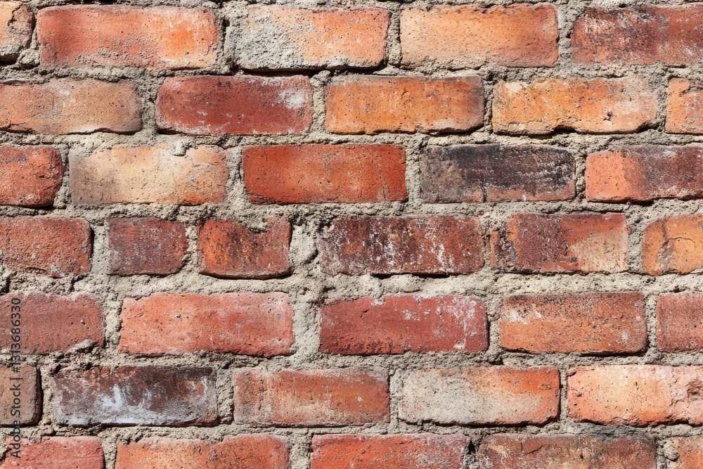 Charming red brick wall texture exuding rustic elegance for home decor, interior design, and architecture fans seeking warm and inviting backgrounds Charming red brick wall texture exuding rustic elegance for home decor, interior design, and architecture fans seeking warm and inviting backgrounds