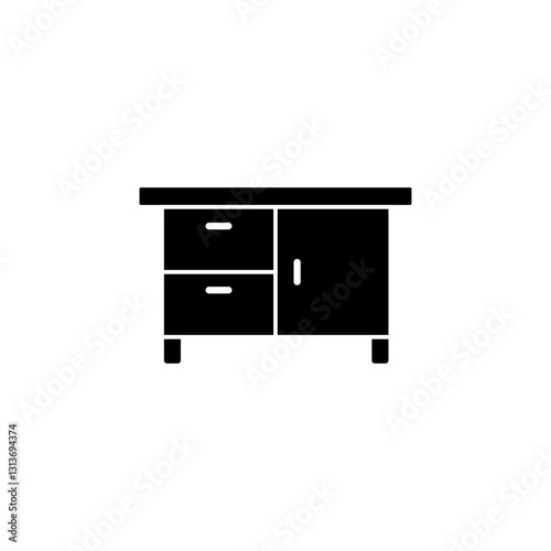 Work Table glyph icon