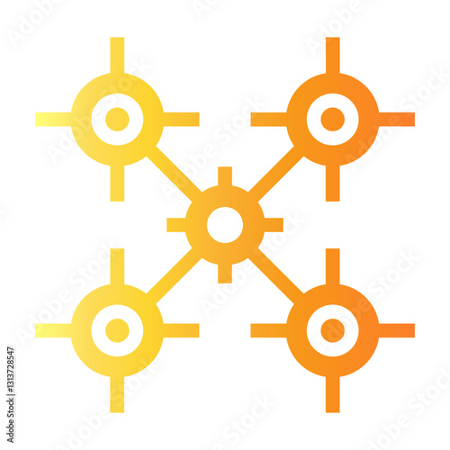 blood cells Gradient icon
