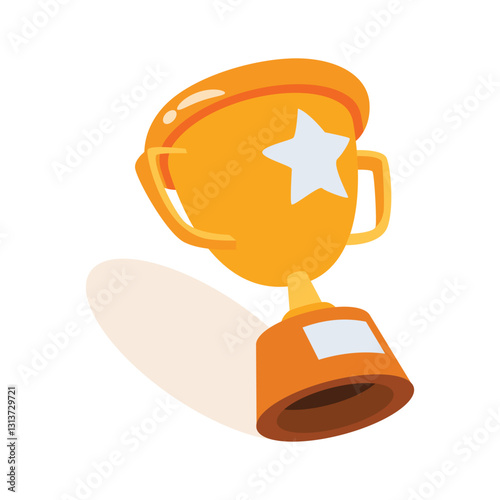 Have a look at this 3d trophy icon, ready for premium use