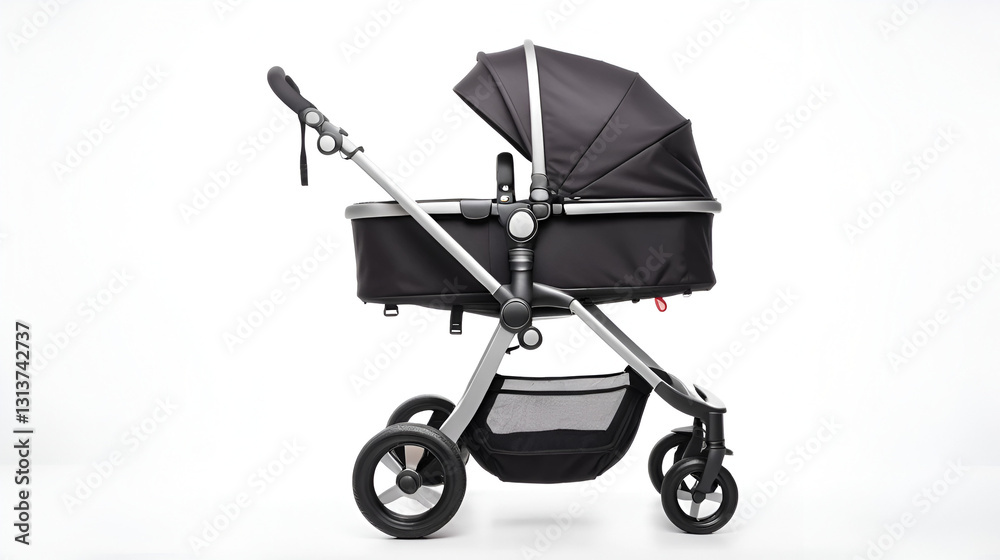baby stroller isolated on white baby stroller isolated on white