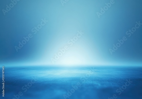Wallpaper Mural Tranquil Blue Background with Soft Gradient and Smooth Water Reflection Ideal for Serene and Calming Visuals in Design and Art Projects Torontodigital.ca