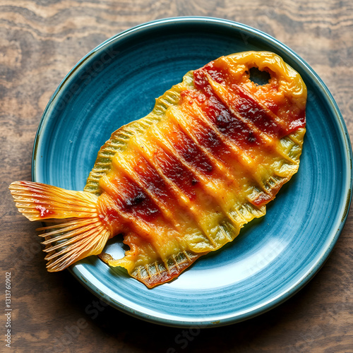 dried filefish fillet, Filefish Jerky photo