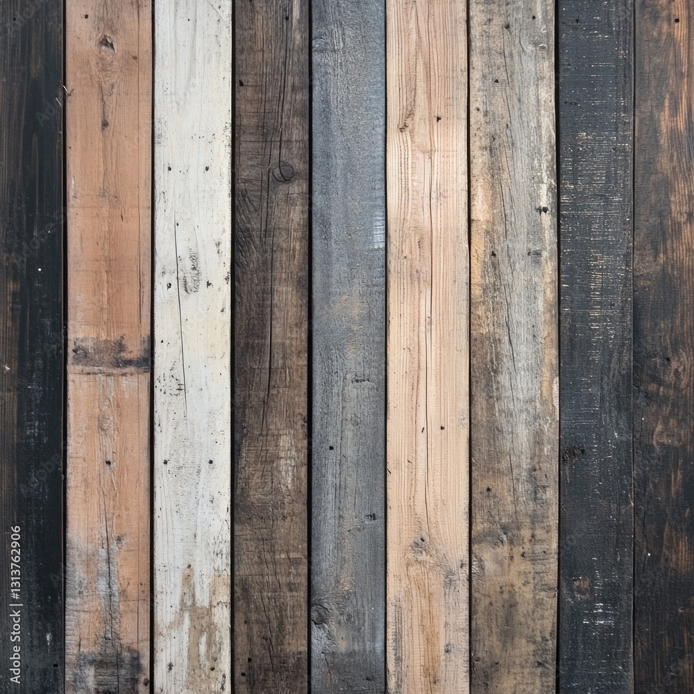 Rustic vertical multicolored wood planks texture. Rustic vertical multicolored wood planks texture.