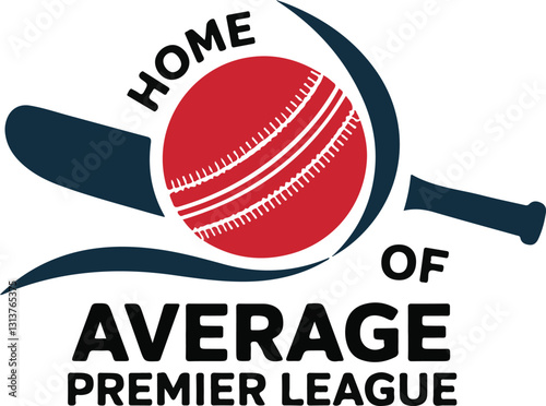 A logo for cricket game