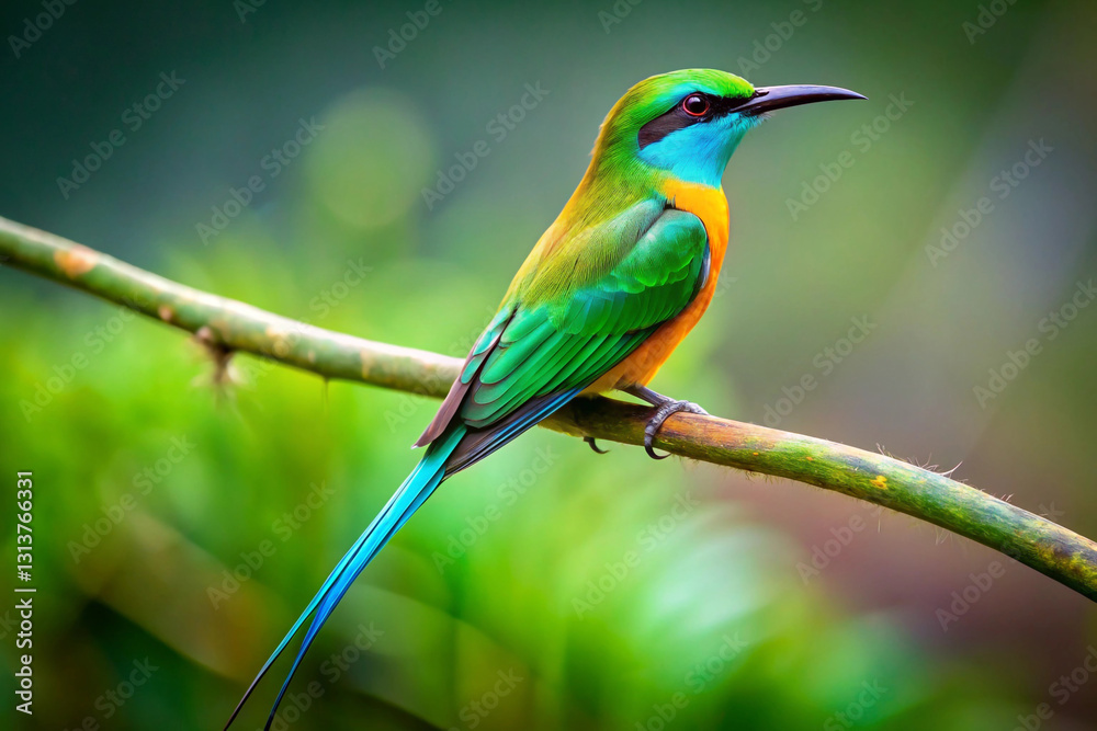 Obraz premium kingfisher on branch