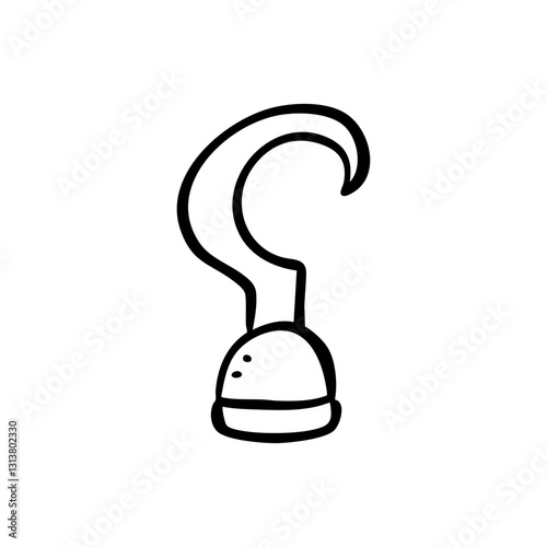 pirate hook line art