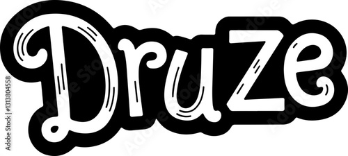 Druze Sticker.