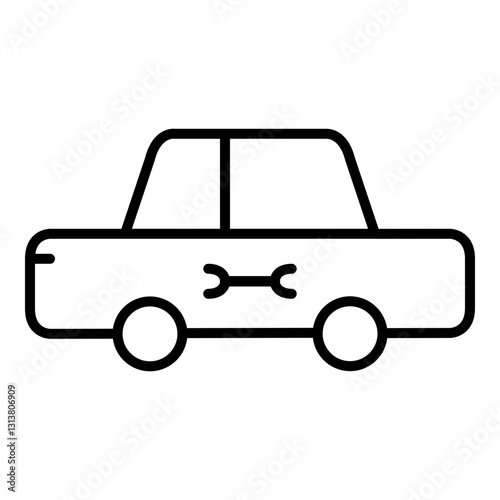 repair car illustration