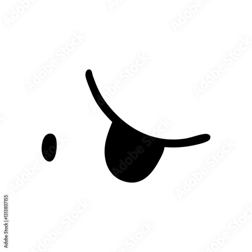 pirate eyepatch silhouette