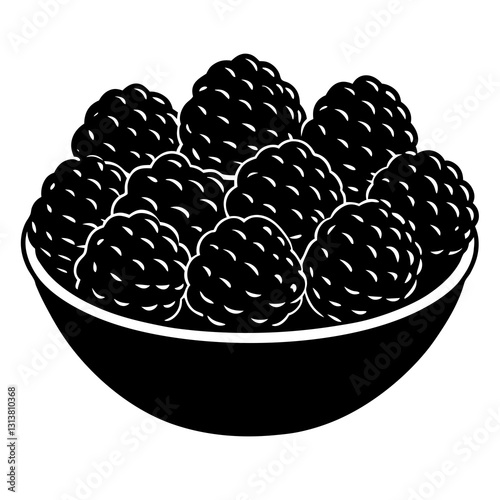 vector illustration of ripe berries