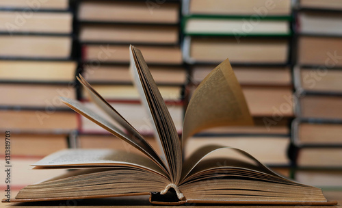 Open book and the flow of knowledge