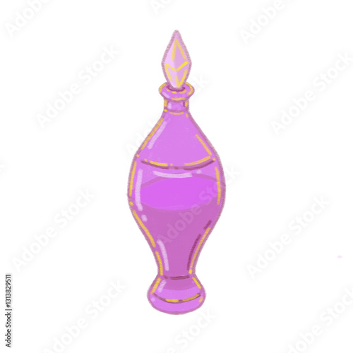 pink candle holder