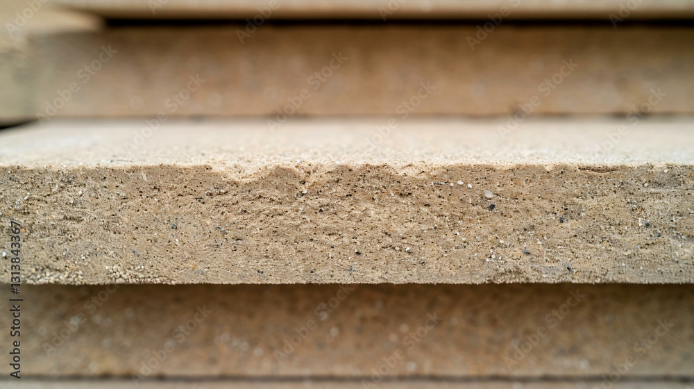 Close-up of hemp-based insulation for sustainable homes, organic construction materials, biodegradable insulation Close-up of hemp-based insulation for sustainable homes, organic construction materials, biodegradable insulation