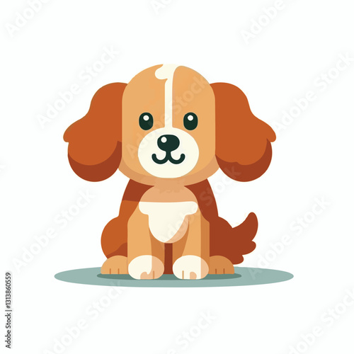 pet, happy, animal, dog, cute, puppy, domestic, adorable, portrait, canine, isolated, breed, looking, purebred, white, sitting, background, doggy, friendly, young, friendship, playful, mammal, pedigre