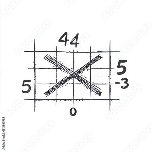 A reflection where each point's x-coordinate becomes its opposite, across the y-axis. Coordinate plane transformation