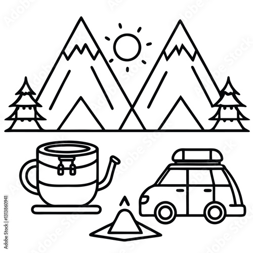 The vector format allows you to easily customize and edit the design as you like. This artwork is perfect for printing on any object, making it ideal for t-shirts, mugs, posters, and more. Don't wait 