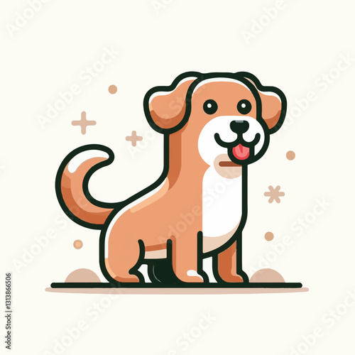 pet, happy, animal, dog, cute, puppy, domestic, adorable, portrait, canine, isolated, breed, looking, purebred, white, sitting, background, doggy, friendly, young, friendship, playful, mammal, pedigre