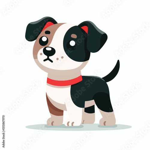 pet, happy, animal, dog, cute, puppy, domestic, adorable, portrait, canine, isolated, breed, looking, purebred, white, sitting, background, doggy, friendly, young, friendship, playful, mammal, pedigre