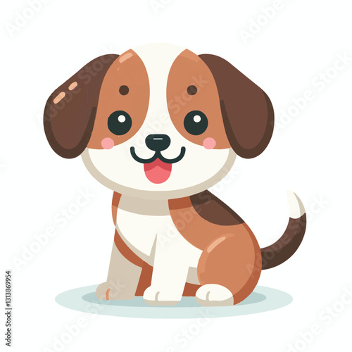 pet, happy, animal, dog, cute, puppy, domestic, adorable, portrait, canine, isolated, breed, looking, purebred, white, sitting, background, doggy, friendly, young, friendship, playful, mammal, pedigre