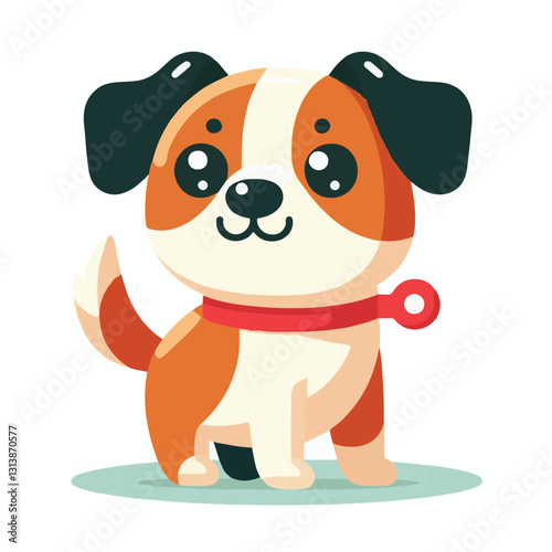 pet, happy, animal, dog, cute, puppy, domestic, adorable, portrait, canine, isolated, breed, looking, purebred, white, sitting, background, doggy, friendly, young, friendship, playful, mammal, pedigre