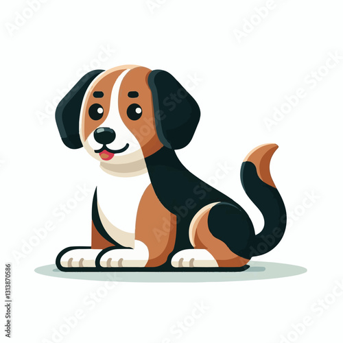 pet, happy, animal, dog, cute, puppy, domestic, adorable, portrait, canine, isolated, breed, looking, purebred, white, sitting, background, doggy, friendly, young, friendship, playful, mammal, pedigre