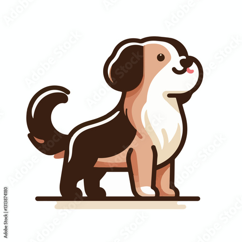 pet, happy, animal, dog, cute, puppy, domestic, adorable, portrait, canine, isolated, breed, looking, purebred, white, sitting, background, doggy, friendly, young, friendship, playful, mammal, pedigre