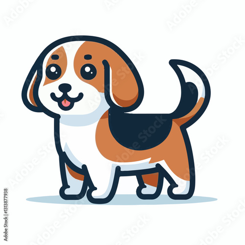 pet, happy, animal, dog, cute, puppy, domestic, adorable, portrait, canine, isolated, breed, looking, purebred, white, sitting, background, doggy, friendly, young, friendship, playful, mammal, pedigre