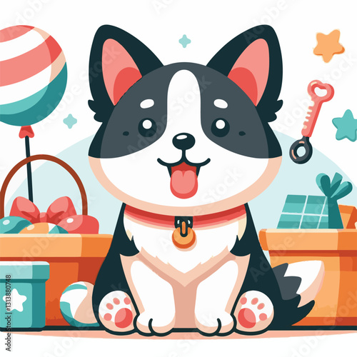 pet, happy, animal, dog, cute, puppy, domestic, adorable, portrait, canine, isolated, breed, looking, purebred, white, sitting, background, doggy, friendly, young, friendship, playful, mammal, pedigre