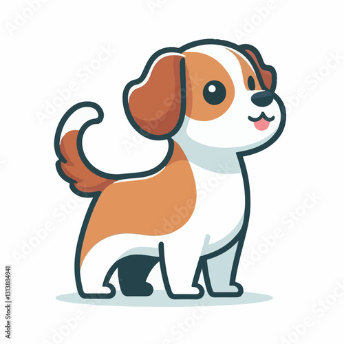 pet, happy, animal, dog, cute, puppy, domestic, adorable, portrait, canine, isolated, breed, looking, purebred, white, sitting, background, doggy, friendly, young, friendship, playful, mammal, pedigre