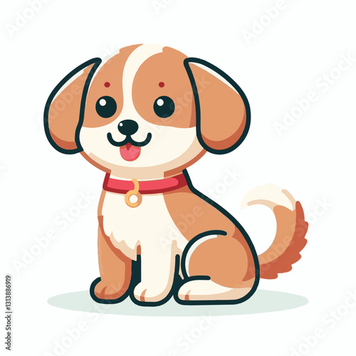 pet, happy, animal, dog, cute, puppy, domestic, adorable, portrait, canine, isolated, breed, looking, purebred, white, sitting, background, doggy, friendly, young, friendship, playful, mammal, pedigre