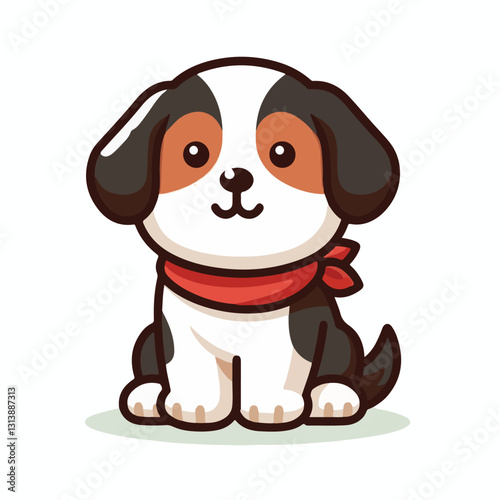 pet, happy, animal, dog, cute, puppy, domestic, adorable, portrait, canine, isolated, breed, looking, purebred, white, sitting, background, doggy, friendly, young, friendship, playful, mammal, pedigre