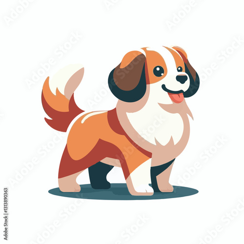 pet, happy, animal, dog, cute, puppy, domestic, adorable, portrait, canine, isolated, breed, looking, purebred, white, sitting, background, doggy, friendly, young, friendship, playful, mammal, pedigre