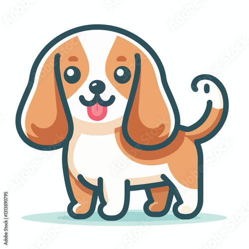pet, happy, animal, dog, cute, puppy, domestic, adorable, portrait, canine, isolated, breed, looking, purebred, white, sitting, background, doggy, friendly, young, friendship, playful, mammal, pedigre