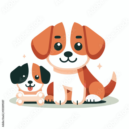 pet, happy, animal, dog, cute, puppy, domestic, adorable, portrait, canine, isolated, breed, looking, purebred, white, sitting, background, doggy, friendly, young, friendship, playful, mammal, pedigre