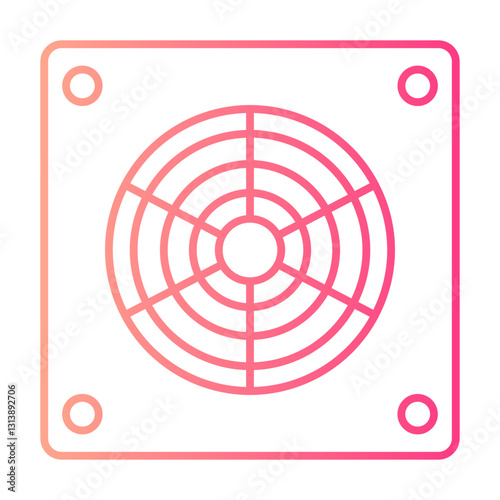 air cooler gradient icon