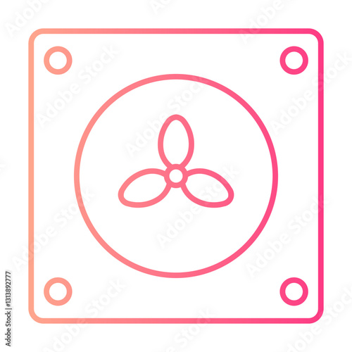 air cooler gradient icon