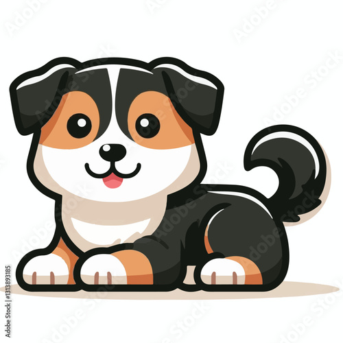 pet, happy, animal, dog, cute, puppy, domestic, adorable, portrait, canine, isolated, breed, looking, purebred, white, sitting, background, doggy, friendly, young, friendship, playful, mammal, pedigre