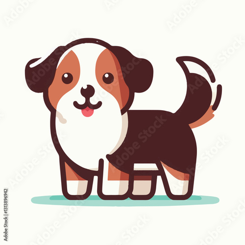 pet, happy, animal, dog, cute, puppy, domestic, adorable, portrait, canine, isolated, breed, looking, purebred, white, sitting, background, doggy, friendly, young, friendship, playful, mammal, pedigre