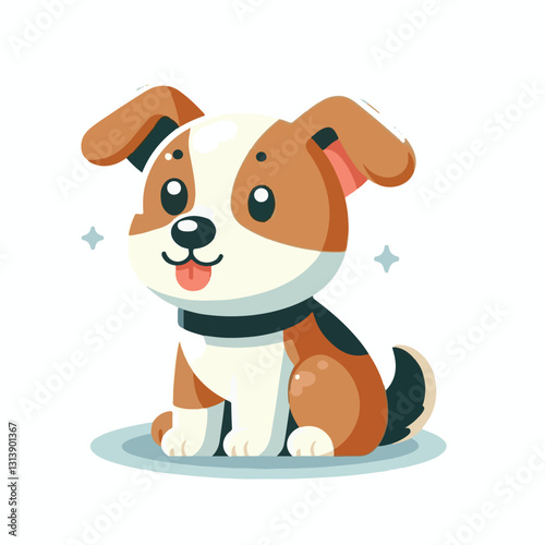 pet, happy, animal, dog, cute, puppy, domestic, adorable, portrait, canine, isolated, breed, looking, purebred, white, sitting, background, doggy, friendly, young, friendship, playful, mammal, pedigre